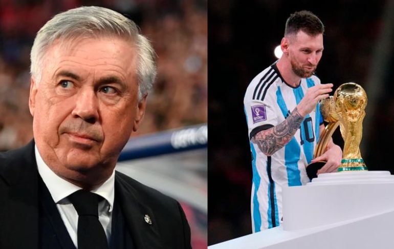 Carlo Ancelotti sobre Lionel Messi: "¿El mejor de la historia? Sinceramente no lo sé"