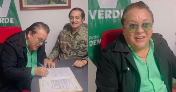 Richard Cisneros, 'Richard Swing', se afilia al partido Demócrata Verde