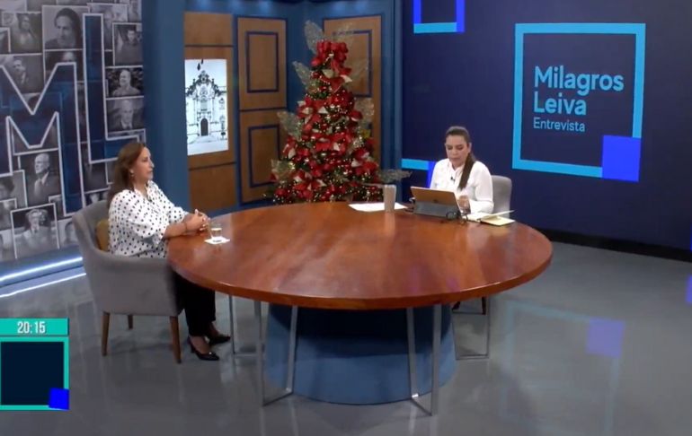 Dina Boluarte: sigue aquí la entrevista a la presidenta de la República