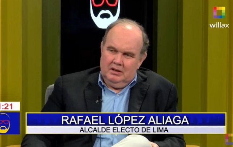 Rafael López Aliaga: Debemos romper relaciones diplomáticas con México