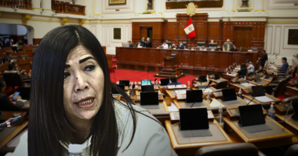 Portada: Congreso: oficializan suspensión de María Cordero por 120 días