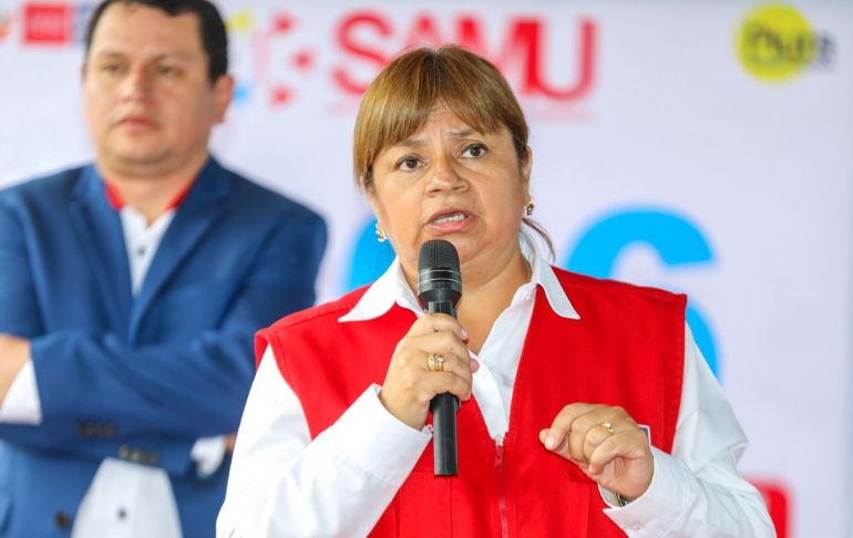 Zulema Tomas pide a manifestantes no impedir el pase de ambulancias: "Los niños no deben ser perjudicados"