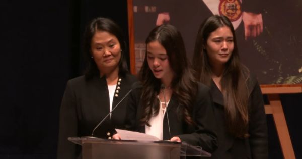 Kaori Villanella, hija de Keiko, a su abuelo Alberto Fujimori: "En mi corazón te volviste infinito"