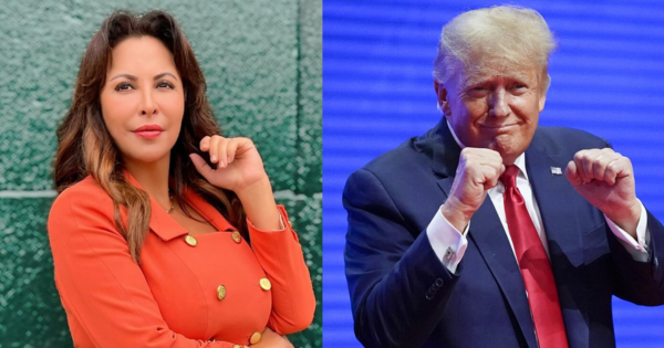 Portada: Patricia Chirinos muestra su respaldo a Donald Trump: Lo apoyo en su visión de una América sólida