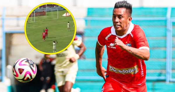 Christian Cueva participó en gol de la victoria: Cienciano venció 2-1  a UTC en Cajabamba