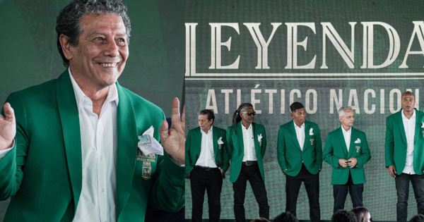 César Cueto es incluido en el Muro de las Leyendas del Atlético Nacional de Colombia