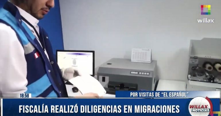 Fiscalía realizó diligencias en Migraciones por caso 'El Español'