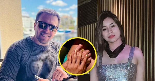 Julián Zucchi se muestra 'enamorado' de Priscila Mateo: subió foto agarrándole la pierna