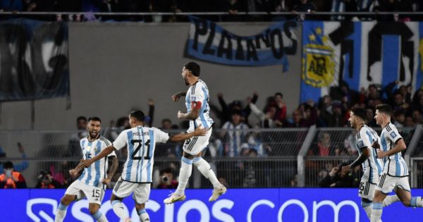 Portada: ¡Sigue invicto! Argentina venció 1-0 a Paraguay por las Eliminatorias Sudamericanas