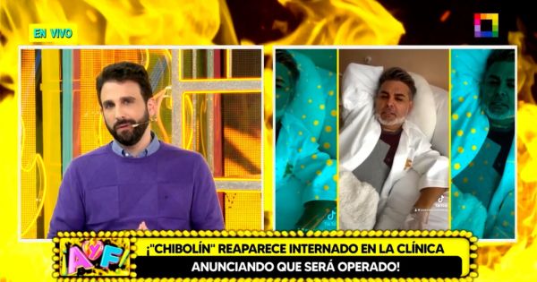 Rodrigo González tras ver video de 'Chibolín' internado en clínica: "Inescrupuloso sujeto"