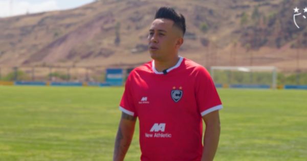 Christian Cueva sobre su llegada a Cienciano: "Estoy en uno de los cuatro clubes más grandes del Perú"