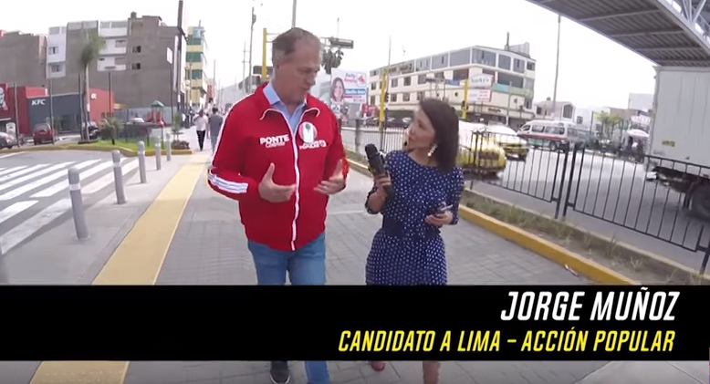 Jorge Muñoz: “Si me llaman a debatir yo voy, no tengo chicharrones”