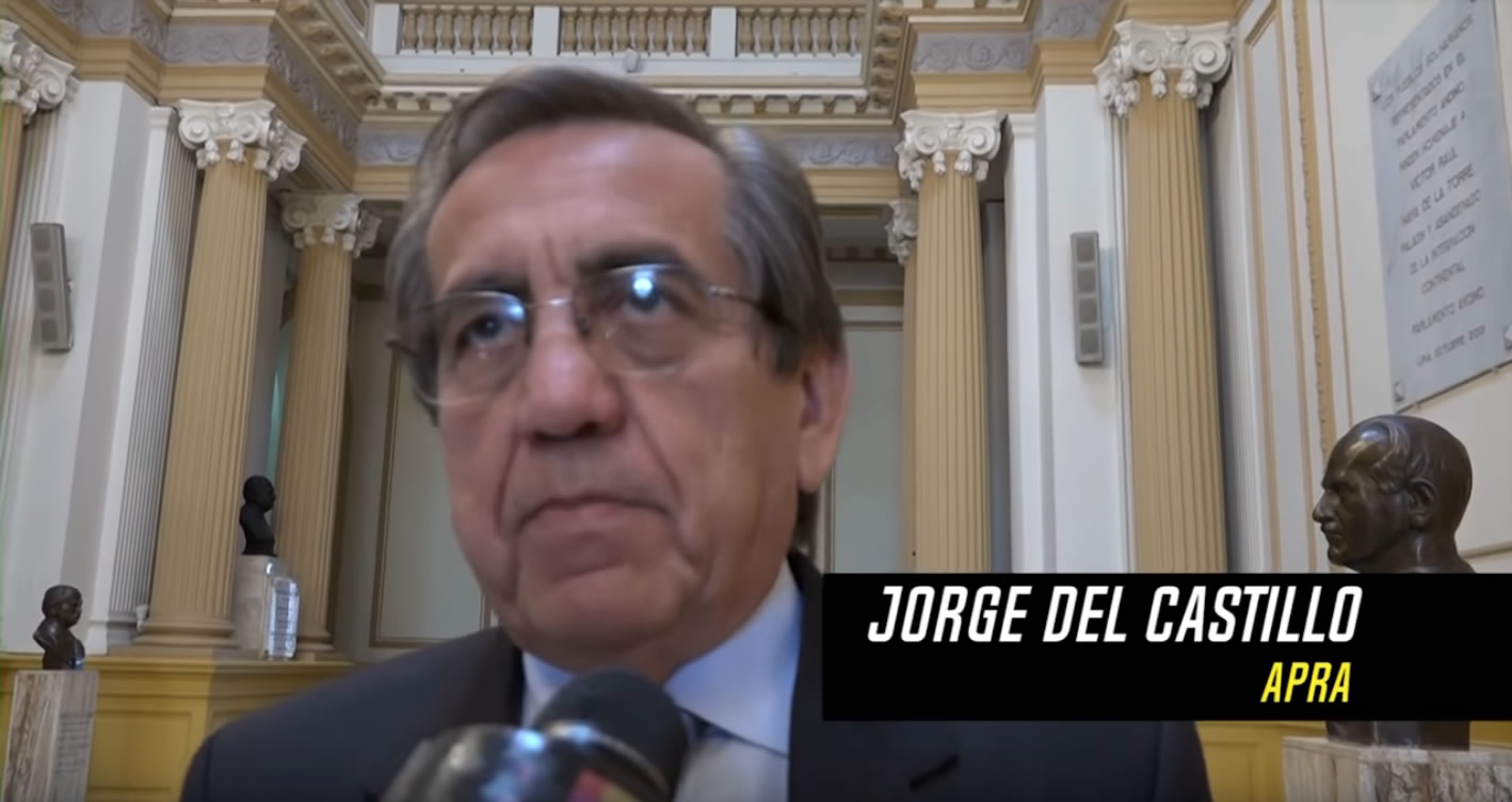 Portada: Jorge Del Castillo: “¿Qué hace Ricardo Belmont metido con los comunistas más radicales del Perú?”