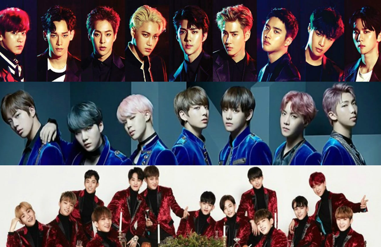 Portada: Grupos y solistas del Kpop se apoderan del Billboard