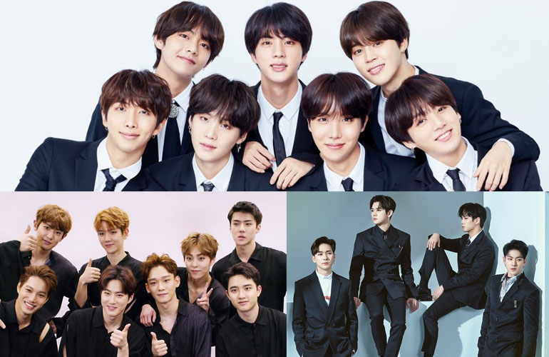 Las bandas masculinas de Kpop más populares de 2018