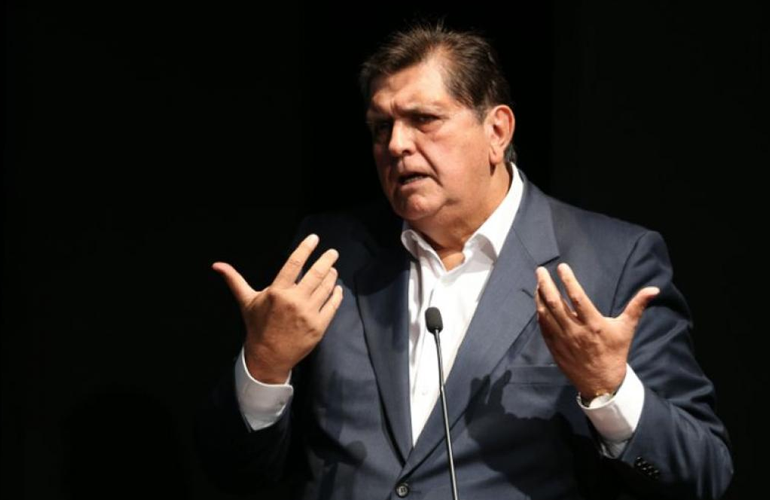 Alan García: “Aquí primero te meten preso y después se tiran la red a ver que te encuentran”