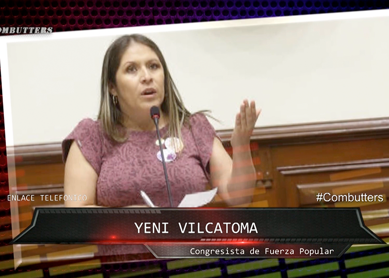 Portada: Yeni Vilcatoma: “Susana Villarán ha tenido operadores en el Ministerio Público que la han protegido”.