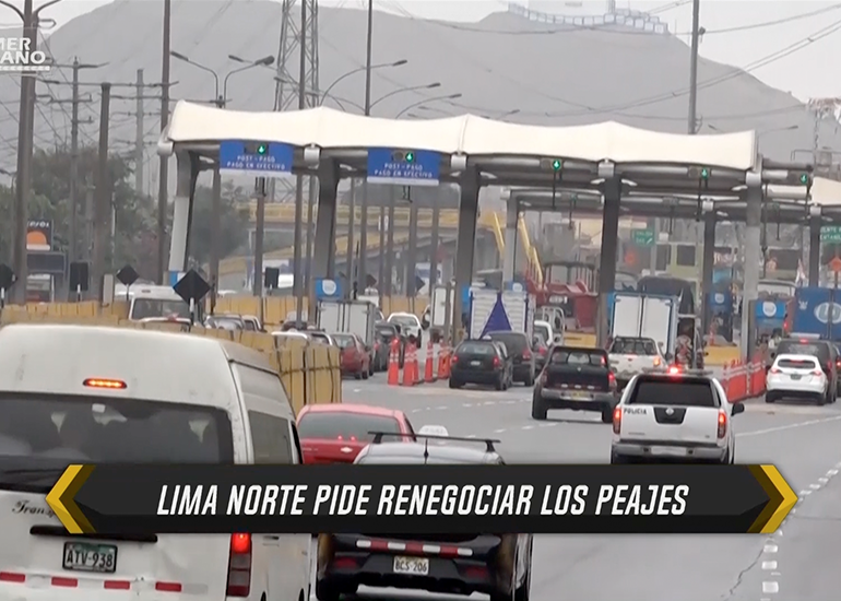 Vehículos de serenazgo y recojo de basura obligados a pagar peaje