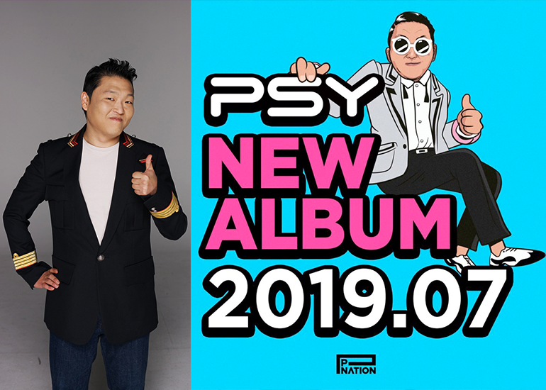Portada: PSY regresa en julio con un nuevo álbum