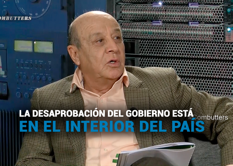 Portada: Manuel Saavedra : “La mayor desaprobación del gobierno está en el interior del país”