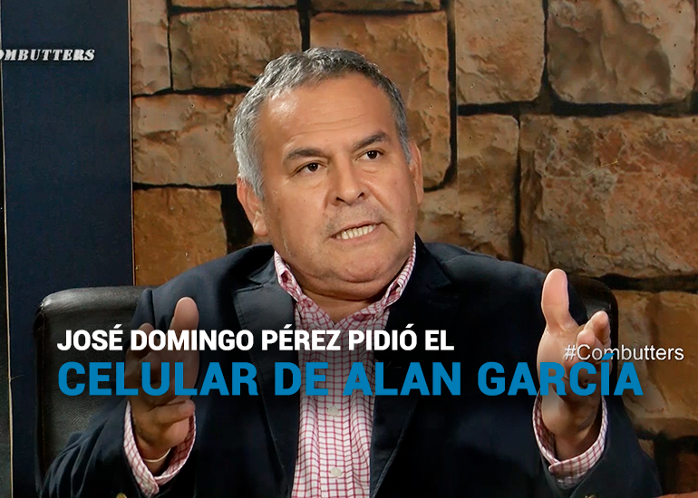 Portada: Celular de Alan García en disputa