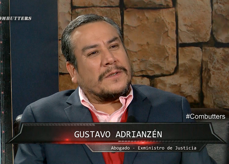 Portada: Gustavo Adrianzén: “Para que acepten amparo, Salaverry debe probar que se violan sus derechos fundamentales”