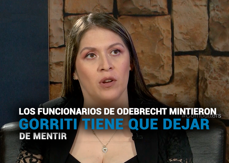 Yeni Vilcatoma: “El acuerdo con Odebrecht debe ser revocado”