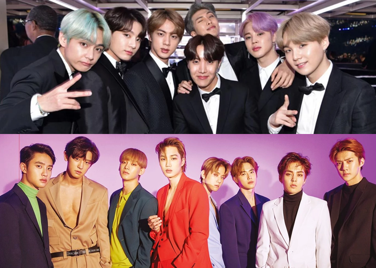 EXO y BTS tendrán su estrella de la fama en Dubái