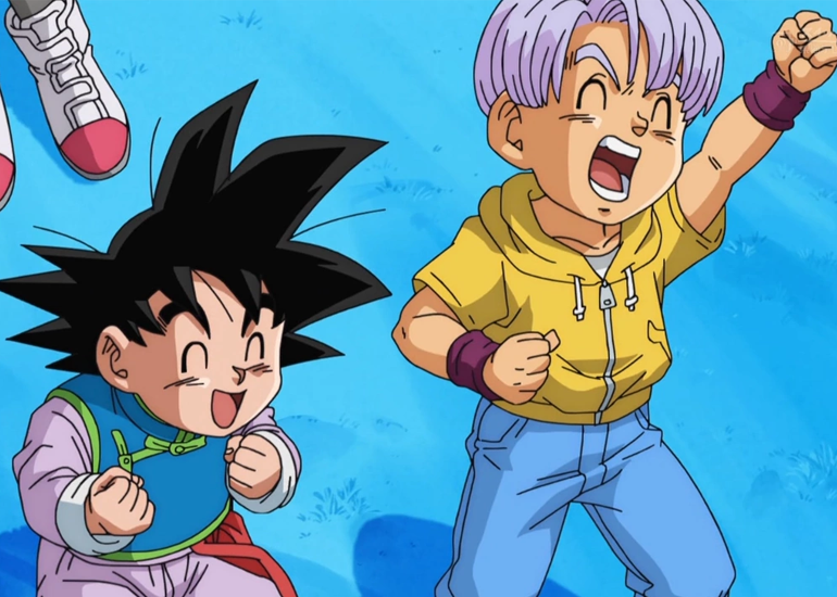 La razón por la cual Goten y Trunks no tienen cola