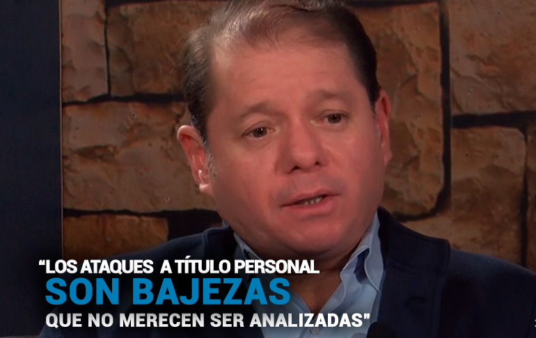 Julio Rodríguez: “Están tapando el caso más monstruoso de corrupción”