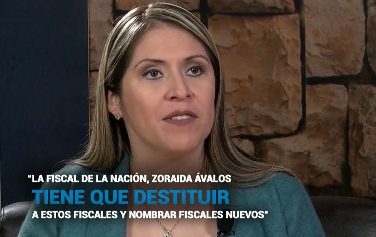 Yeni Vilcatoma: “Este gobierno está encubriendo a Odebrecht”