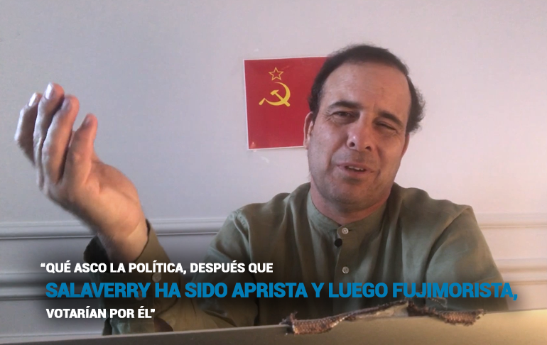 Portada: Aldo Mariátegui: “La izquierda y los caviares votarían por Salaverry”