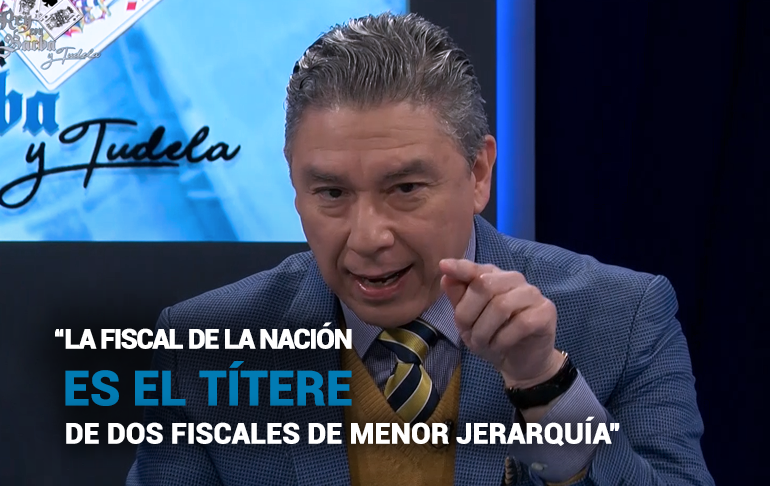 Portada: Ricardo Vásquez Kunze: “La Fiscal Zoraida Ávalos, tiene que tener presente el futuro que le espera”