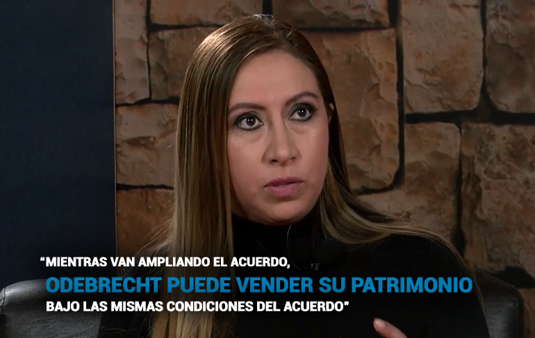 Portada: Katherine Ampuero: “Fiscales estaban obligados a incluir tema del gasoducto en acuerdo con Odebrecht, porque se conocía desde el 2017”