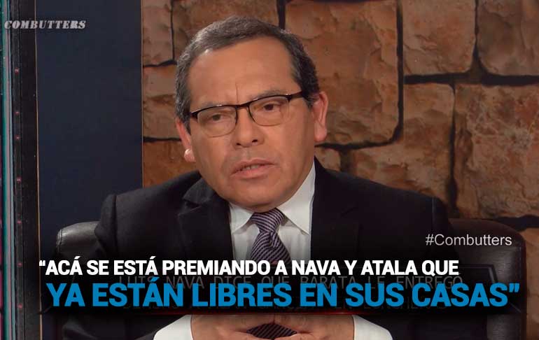 Ricardo Pinedo: “Nava no dice que participó, dice que ha tenido conocimiento”