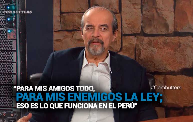 Portada: Mauricio Mulder: “En el Perú si eres de la ‘gentita’ no te pasa nada”