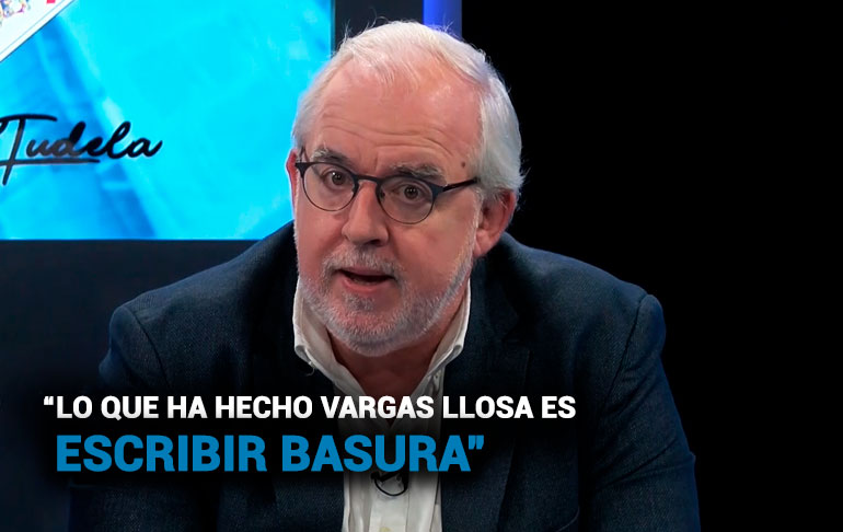 Portada: Román Cendoya: “Vargas Llosa está apoyando una dictadura”