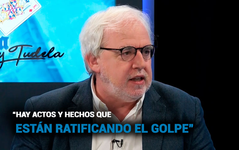 Román Cendoya: “El máximo corrupto de un país es quien viola la Constitución”