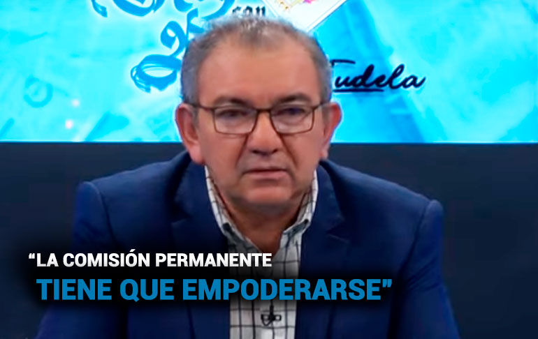 Portada: “La Comisión Permanente se olvida del poder que tiene”