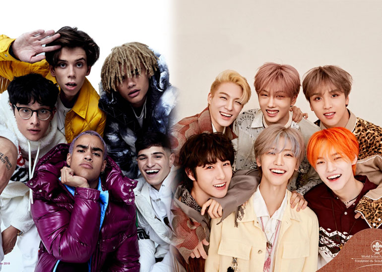 Portada: PRETTYMUCH hace colaboración con NCT Dream