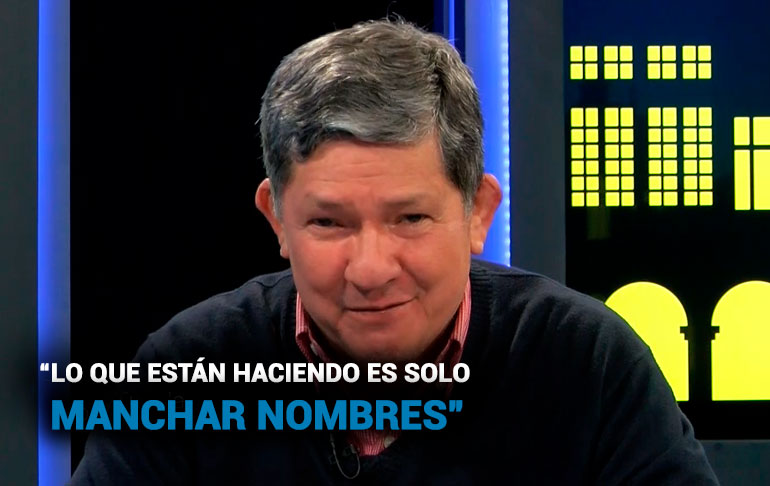 José Barba: “Quieren vender la idea que la democracia está vigente”