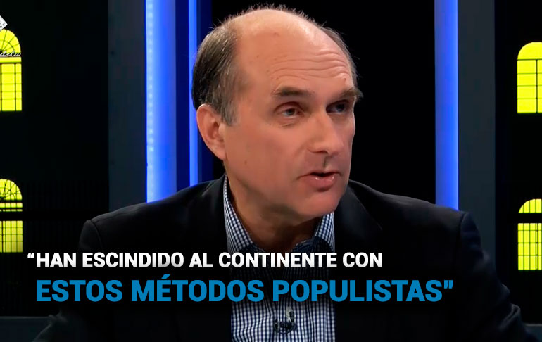 Francisco Tudela: “América Latina está en un conflicto político de mayor envergadura que en la Guerra Fría”.