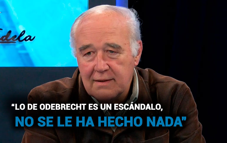 Víctor Andrés García Belaunde: “Yo no he visto hasta ahora algún abogado de Odebrecht pasar por la fiscalía”