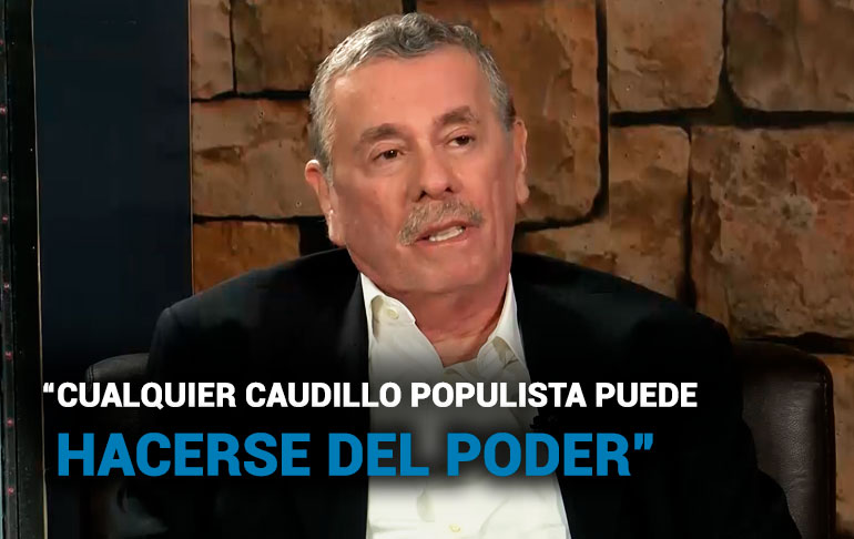 Portada: Fernando Rospigliosi: “Hoy en día hay una paranoia peor que en la época de Fujimori y Montesinos”