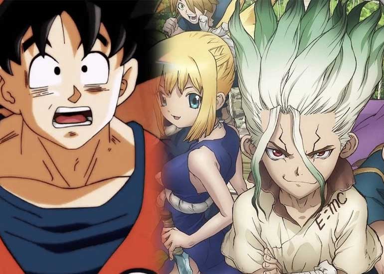 Goku tiene un cameo importante en Dr. Stone