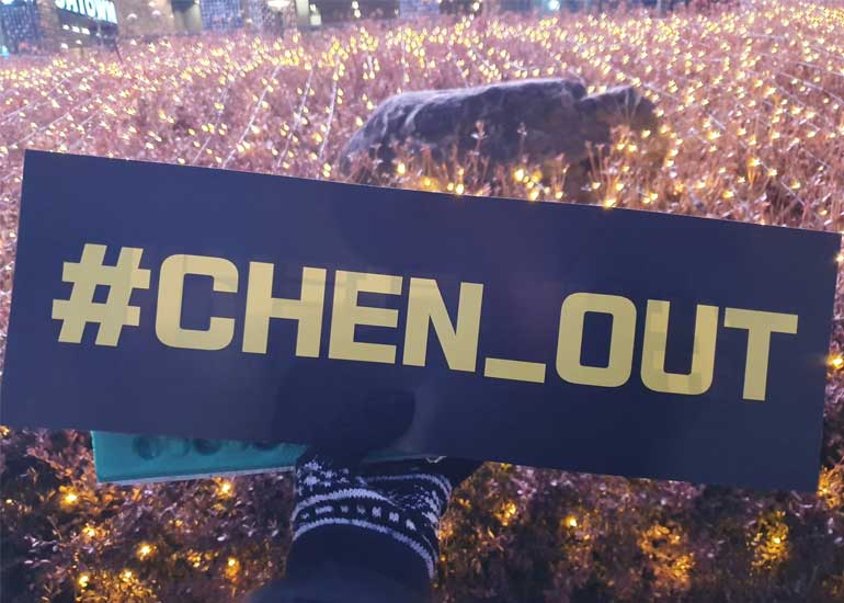 Fans de EXO piden que Chen salga de la banda