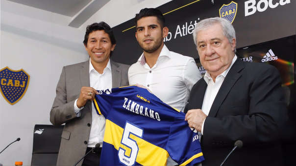 Portada: Carlos Zambrano aún no debutará en Boca Juniors