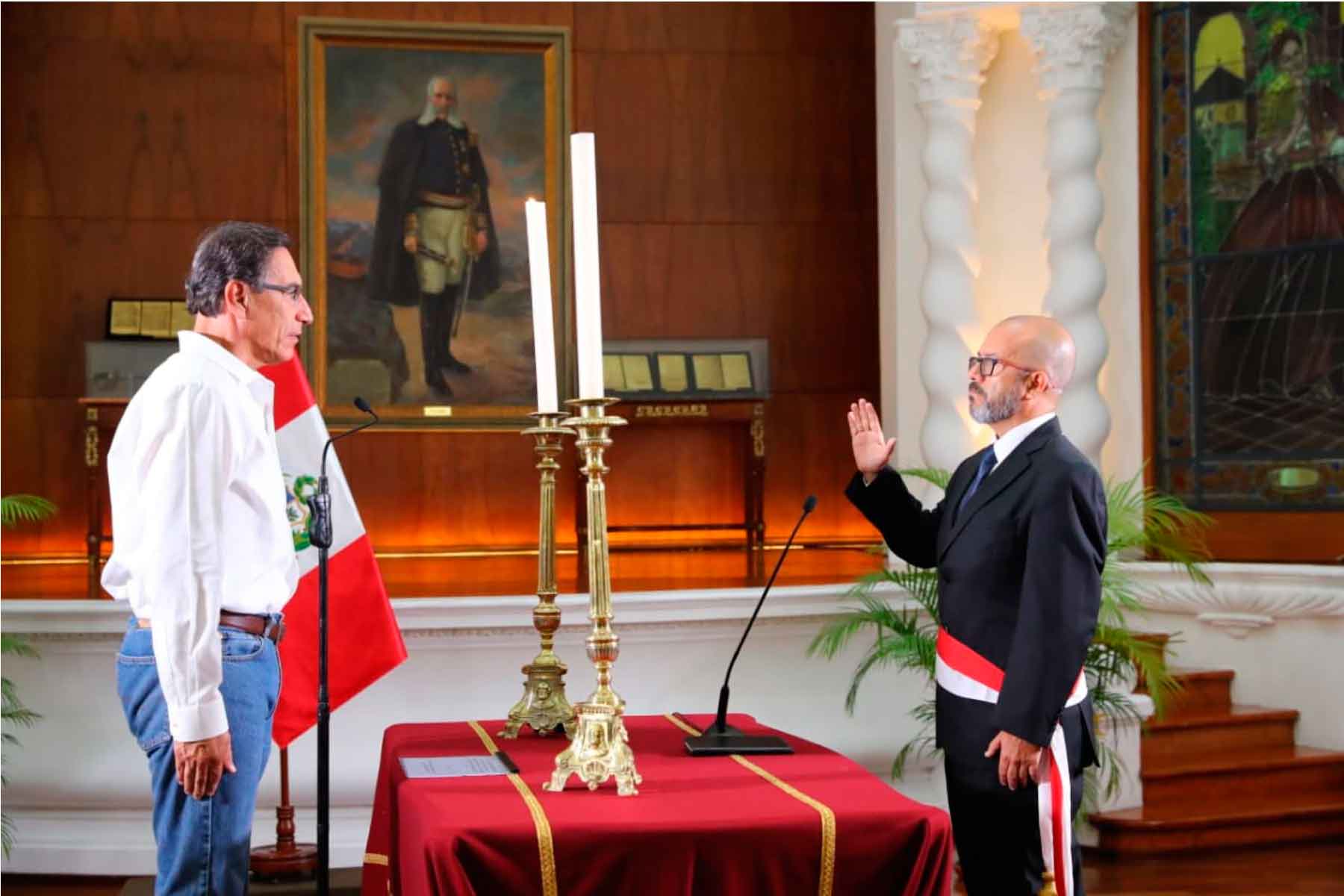 Portada: Víctor Zamora juramentó como nuevo ministro de Salud del Perú