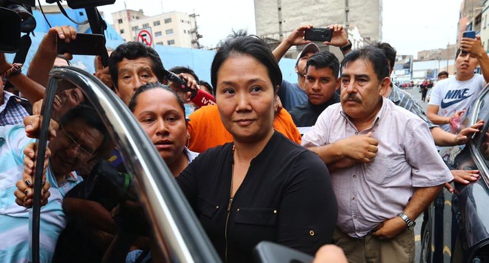 Poder Judicial evaluó apelación contra prisión preventiva de Keiko Fujimori