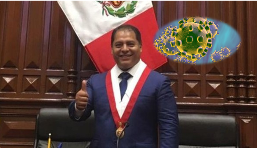 Congresista Robinson Gupioc da positivo al coronavirus.